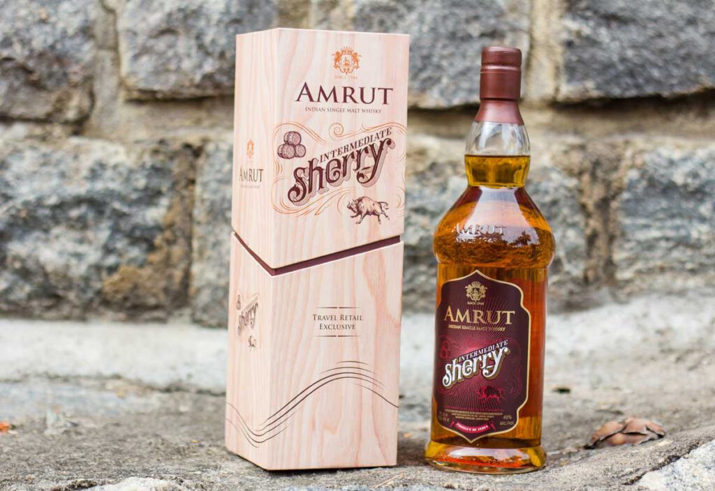 Amrut Single Malt Whisky Intermediate Sherry