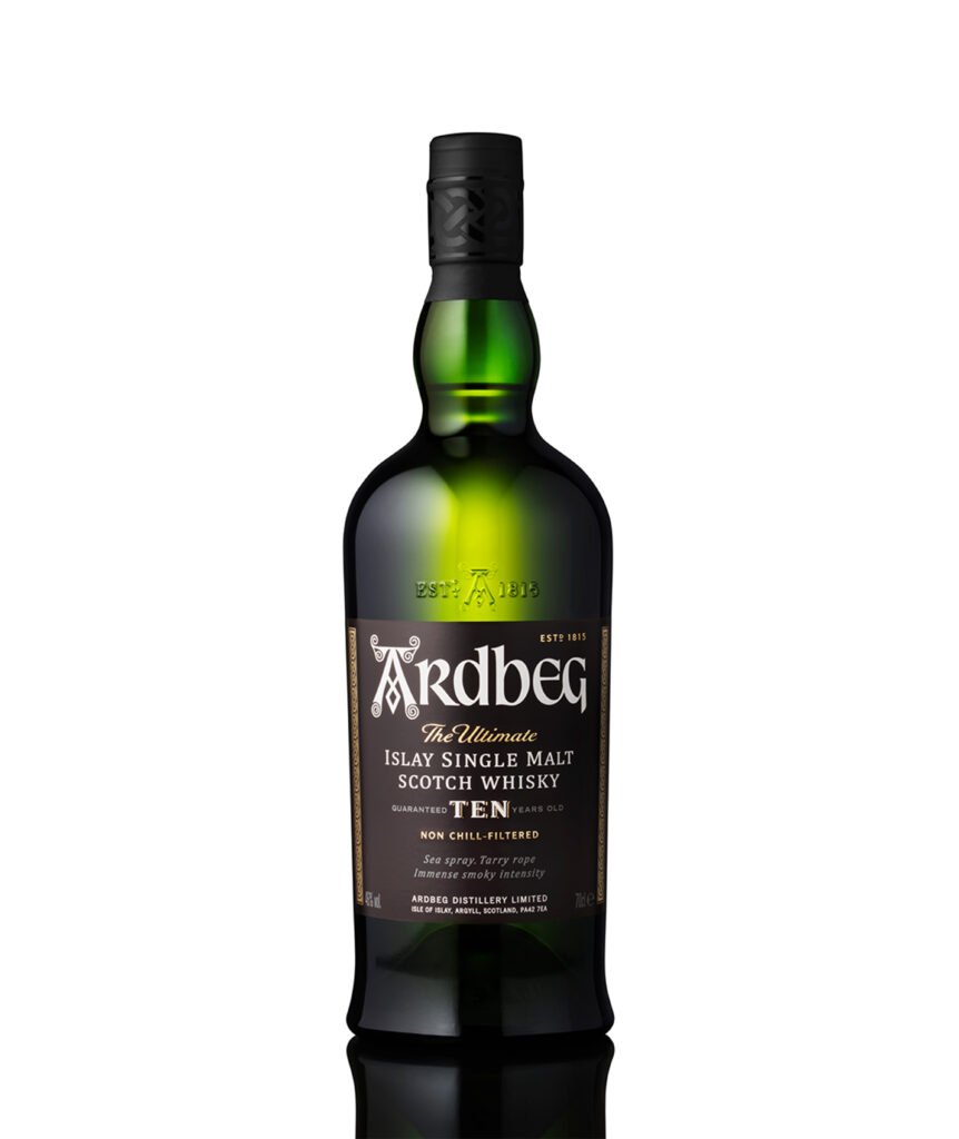 Ardbeg Islay Single Malt Scotch Whisky Ten Years Old
