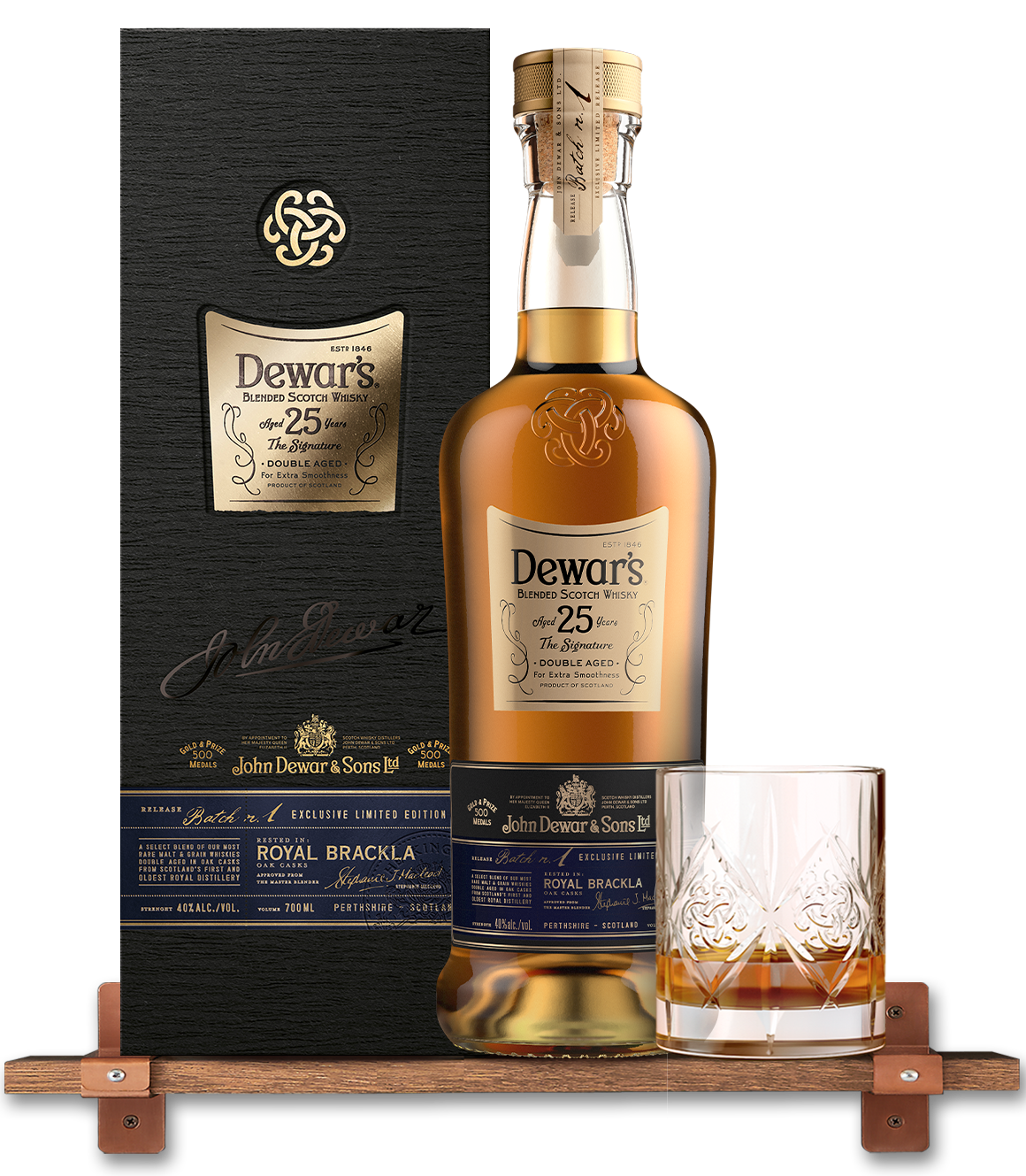 Dewars Aged 25 Years Blended Scotch Whisky - DrinksBuff
