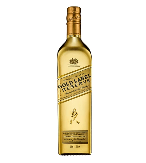 Johnnie Walker Gold Blended Scotch Whisky Limited Edition Design