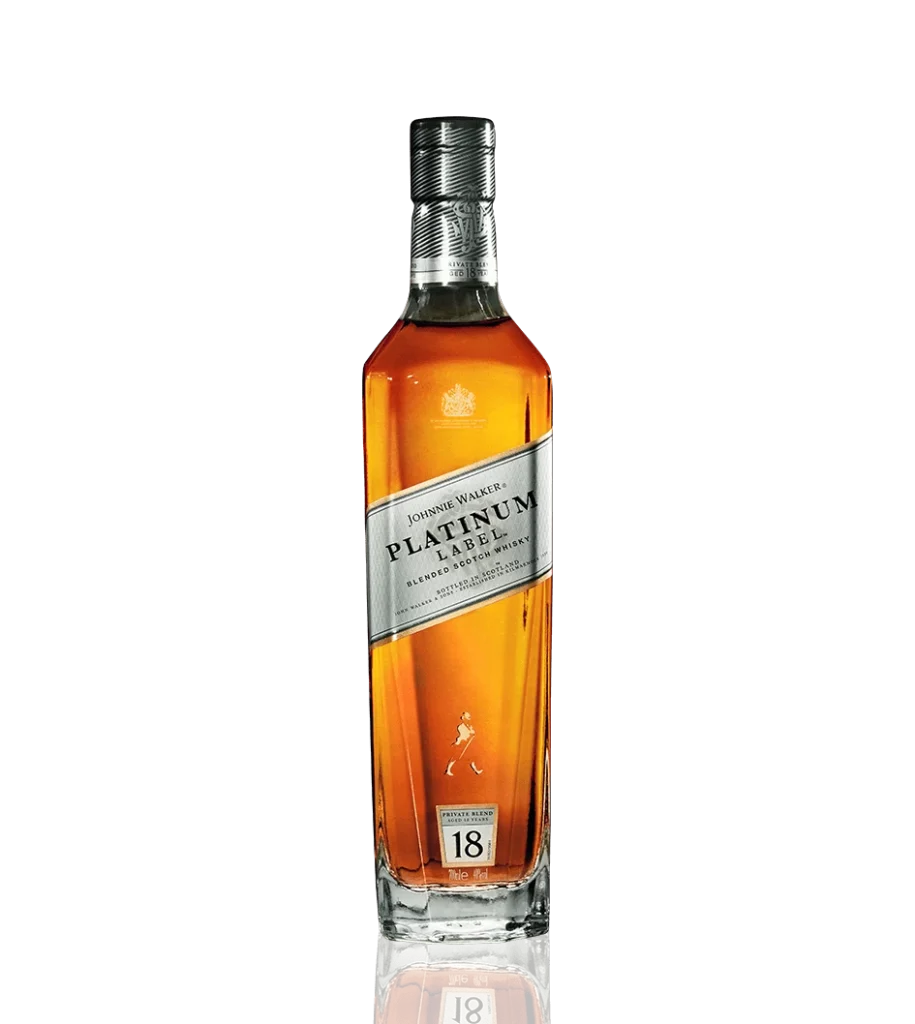 Johnnie Walker Platinum Label Blended Scotch Whisky Aged 18 Years