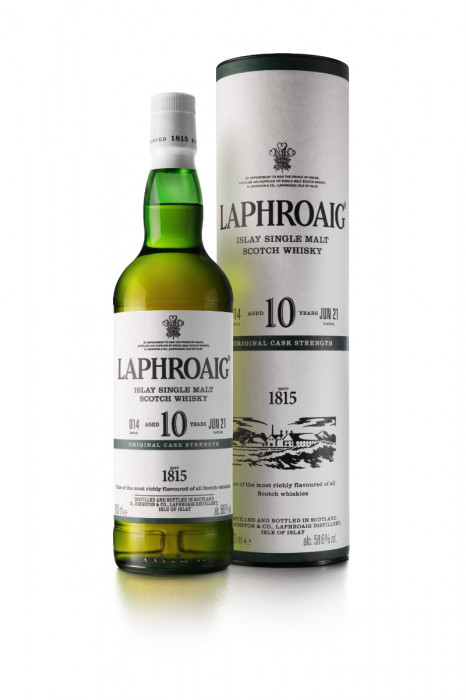 Laphroaig Single Islay Malt Scotch Whisky 10 Years Old