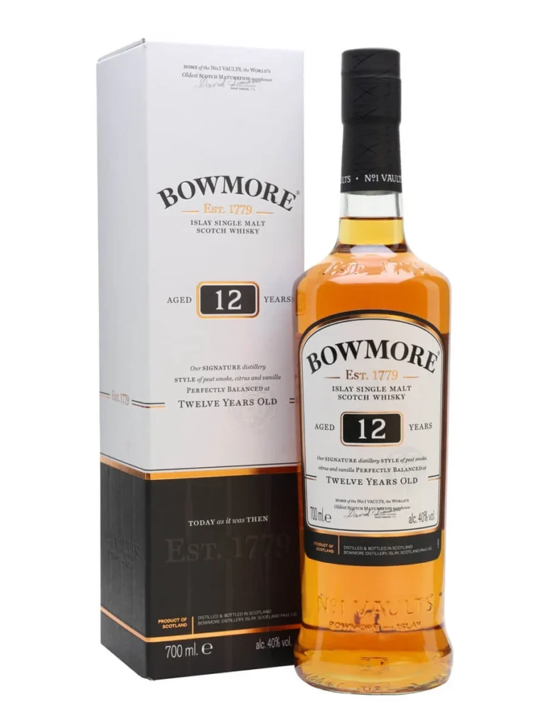 Bowmore Islay Single Malt Scotch Whisky 12.Y.O