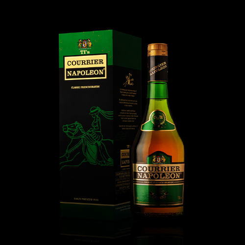 Courrier Napoleon Finest French Brandy-Green