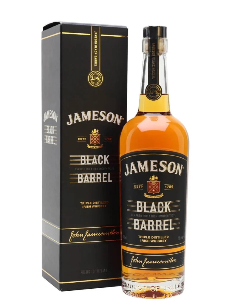 Jameson Black Barrel Triple distilled Irish Whiskey - DrinksBuff