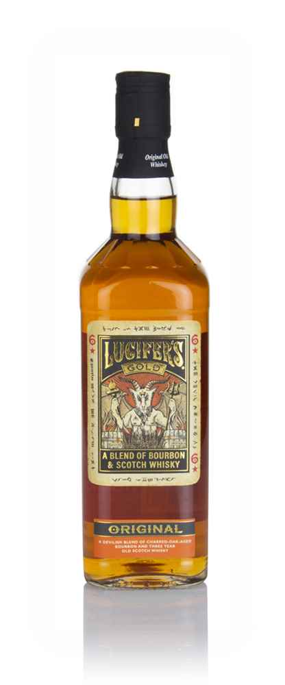 Lucifer's Gold A Blend of Bourbon & Scotch