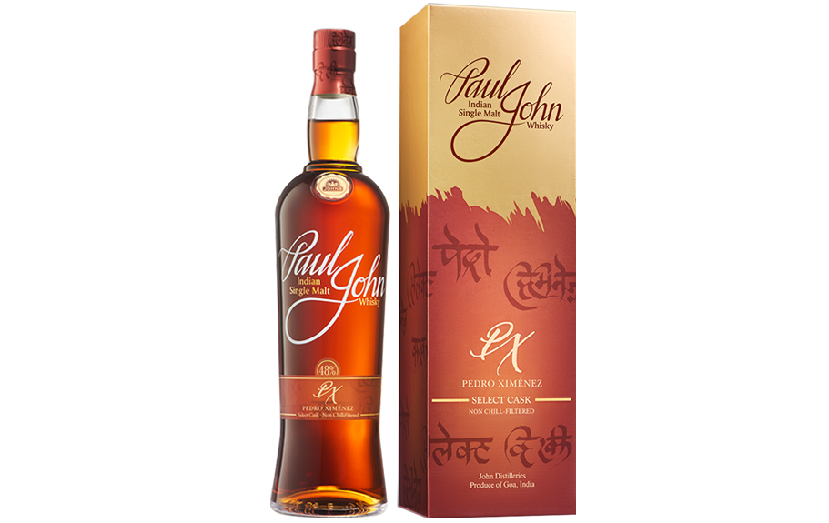 Paul John Indian Single Malt Whisky PX Pedro Ximenez