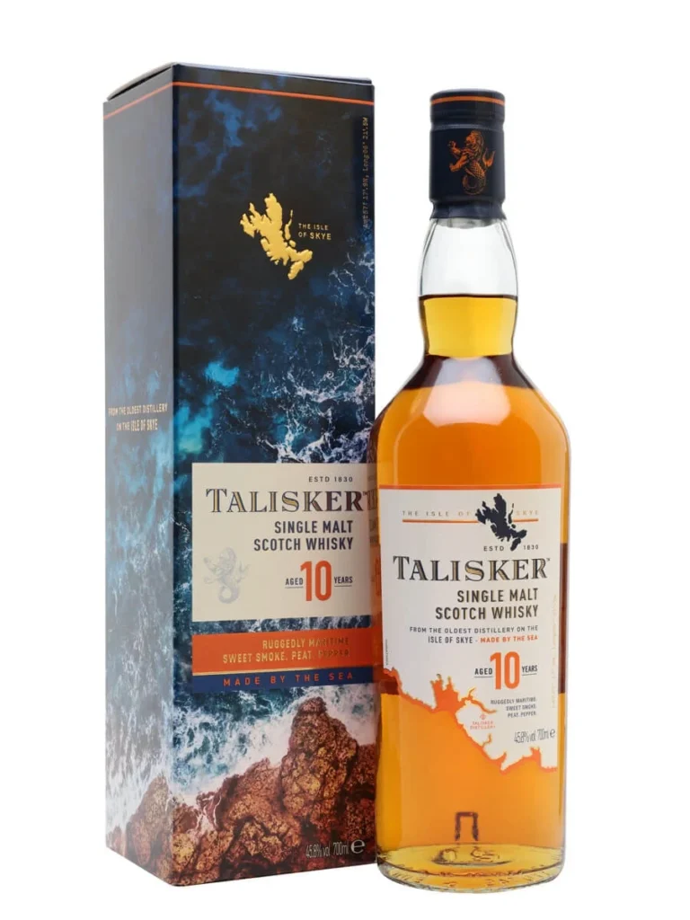 Talisker Single Malt Scotch Whisky Aged 10 Years