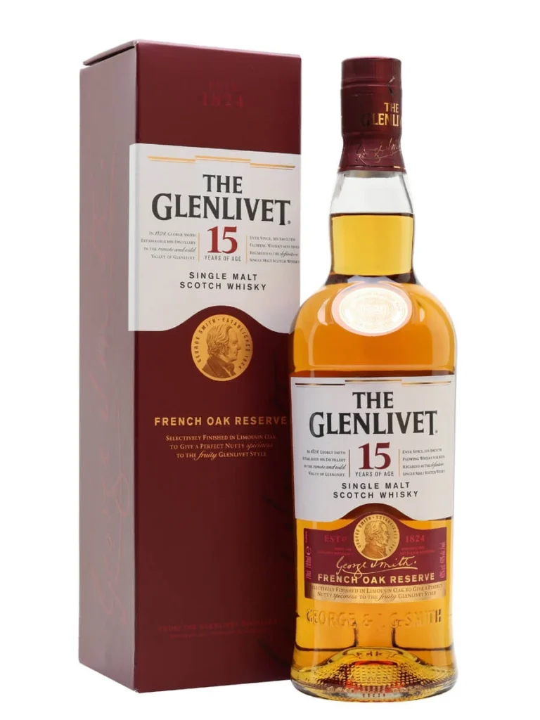 The Glenlivet Single Malt Scotch Whisky 15 Years Of Age