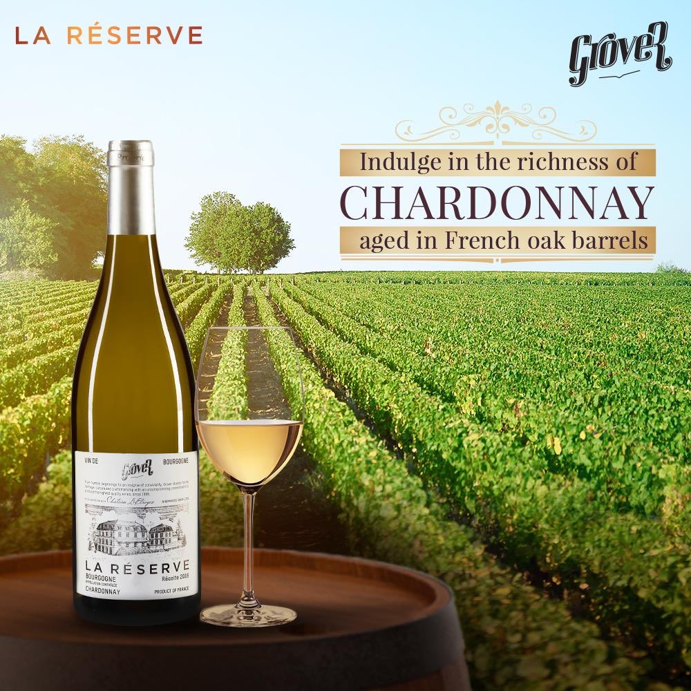 Grover La Reserve Bourgogne Chardonnay White Wine