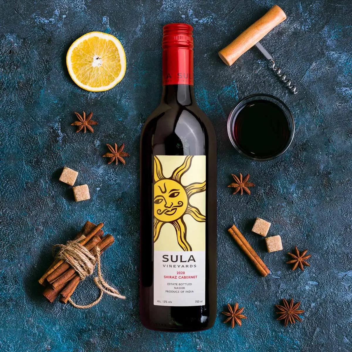 Sula Shiraz Cabernet Red Wine